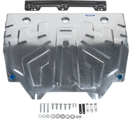Защита картера и КПП Rival Big Mazda 3 Мазда 3 BM 13-18/6 GJ 12-/СХ-5 11-/СХ-9 II 16- ZZZ.3817.1