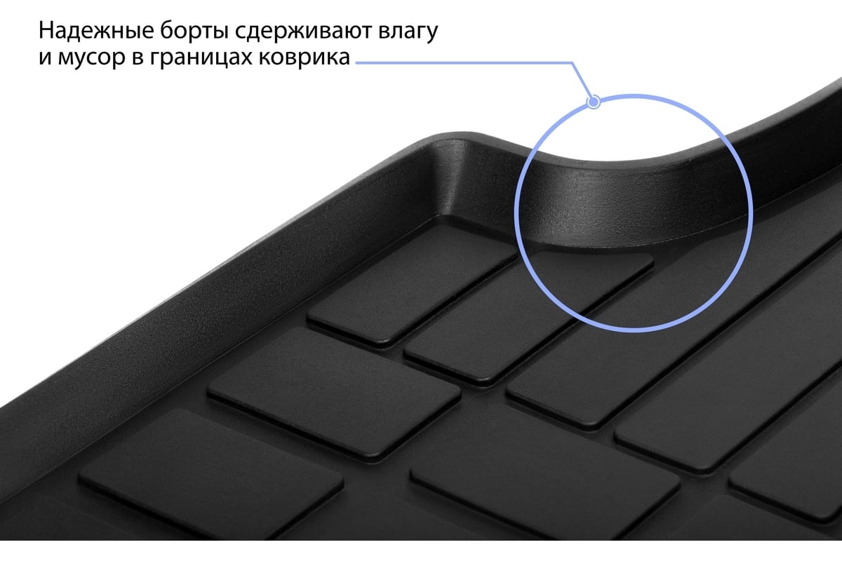 Коврики Rival в салон Kia Sorento Киа Соренто IV 5/7 мест 2020-н.в ...