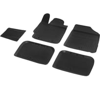 Коврики Rival в салон Toyota Camry Тойота Камри XV40 седан 2006-2011, с крепежом, 5 частей 15701006