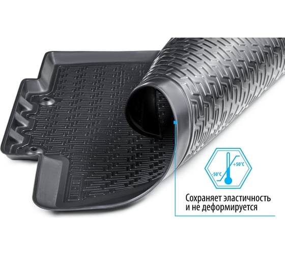 Коврики Rival в салон 2 и 3 ряд VW Caravelle T6 15-19 20-н.в. 15813001