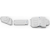 Комплект защит радиатора + картер + КПП + РК Rival для Toyota Land Cruiser K333.9551.1