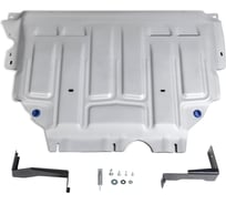 Защита картера и КПП + комплект крепежа Rival для Volkswagen Caddy 2021-, V -, алюминий1.6 333.5880.1