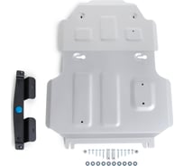 Защита радиатора + картера + комплект крепежа Rival, алюминий 333.9559.1