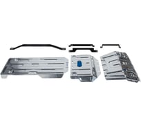 Защита радиатора, картера, КПП и РК Rival Лексус ГХ460/Тойота Ленд Крузер Прадо 150 09-, KZZZ.9516.1