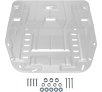 Защита картера + КПП + комплект крепежа Rival для KIA K5 2020-, V - 2.0; 2.5, алюминий 333.2860.1