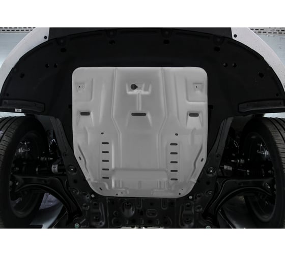 Защита картера + КПП + комплект крепежа Rival для KIA K5 2020-, V - 2.0; 2.5, алюминий 333.2860.1
