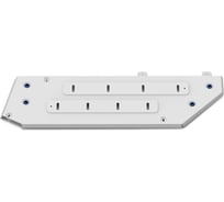 Защиты топливного бака + комплект крепежа Rival для Toyota Land Cruiser 300, алюминий 333.9560.1