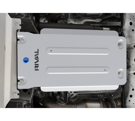 Защита КПП + комплект крепежа Rival для Toyota Land Cruiser 300 2021-, алюминий 333.9552.1