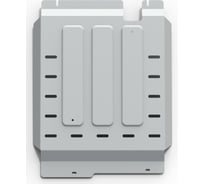 Защита КПП + комплект крепежа Rival для Cadillac Escalade 2020-, V-6.2, алюминий 333.0814.1