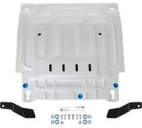 Защита картера + КПП + комплект крепежа Rival для Hyundai Creta 2021-, алюминий 333.2392.1