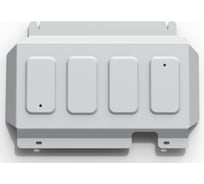 Защита картера + комплект крепежа Rival для Cadillac Escalade 2020-, алюминий 333.0813.1