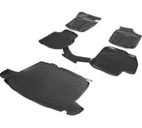 Коврики в салон и багажник AutoFlex Шкода Рапид LB 2013-/VW Фольксваген Поло LB 2020- K9510101-2