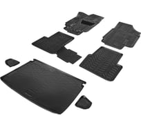 Коврики в салон и багажник AutoFlex Hyundai Creta I 2016-2021, 7 частей K9230201-2