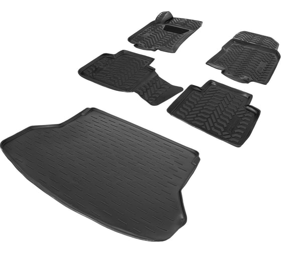 Коврики в салон и багажник AutoFlex для Nissan X-Trail T32 2015-н.в. K9410201-2 1