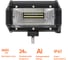 Светодиодная фара (балка) Airline 24 LED рабочий свет, 24W, 135x78x65, 12/24V ALED048 2