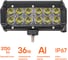 Светодиодная фара (балка) двухрядная Airline 12 LED направленный свет, 36W, 165x78x65, 12/24V ALED045 2