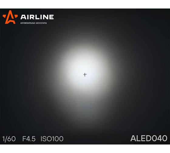 Светодиодная фара (балка) двухрядная Airline 6 LED направленный свет, 18W, 98x78x65, 12/24V ALED040