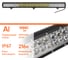 Светодиодная фара (балка) двухрядная Airline 72 LED комбинированный свет, 216W, 845x78x65, 12/24V ALED053 2