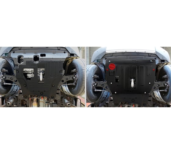 Защита картера и КПП АвтоБроня Haval Dargo 2022-н.в./F7 2024-н.в. 111.09424.1