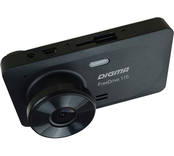 Видеорегистратор DIGMA FreeDrive 115 черный, 1Mpix, 1080x1920 1080p, 150 гр. JL5601 1401121