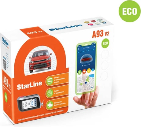 Охранно-телематичекий комплекс StarLine А93 v2 ECO 4003427