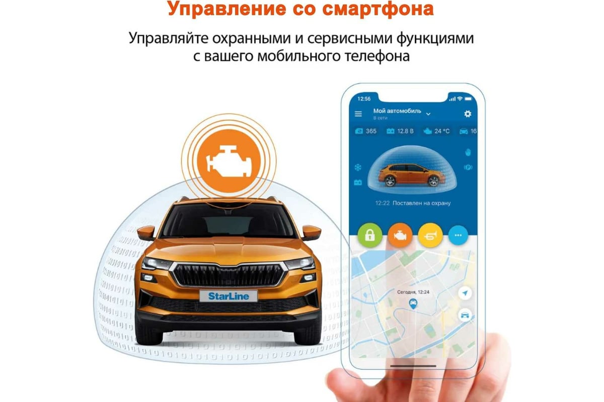 Охранно-телематичекий комплекс StarLine E96 v2 GSM ECO 4004057