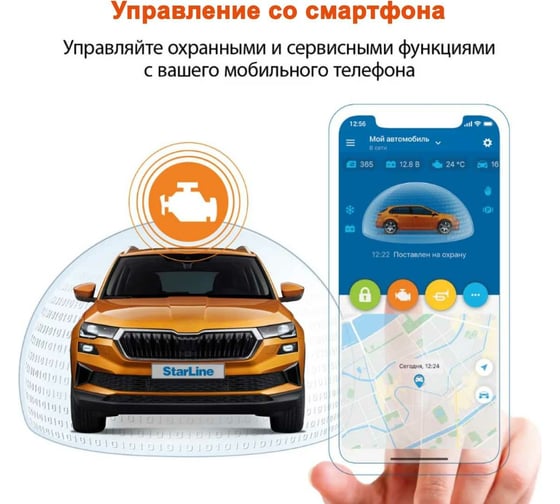 Охранно-телематичекий комплекс StarLine E96 v2 GSM ECO 4004057