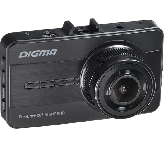 Видеорегистратор DIGMA FreeDrive 207 Night FHD черный, 2Mpix, 1080x1920 1080p, 150 гр. 1070523