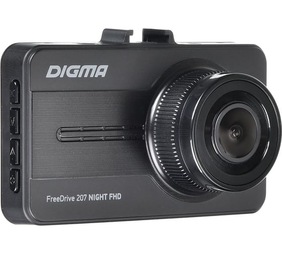 Видеорегистратор DIGMA FreeDrive 207 Night FHD черный, 2Mpix, 1080x1920 1080p, 150 гр. 1070523