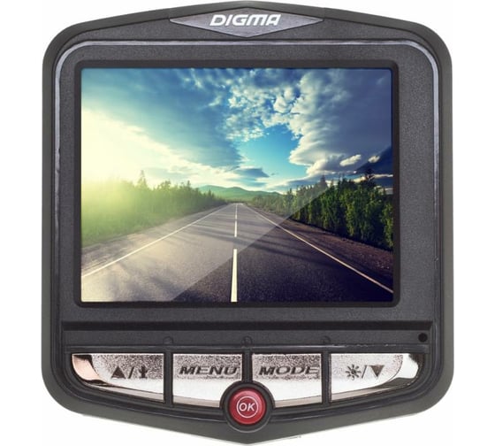 Видеорегистратор DIGMA FreeDrive OJO черный, 0.3Mpix 480x640 480p, 70 гр. GPDV6624 415352