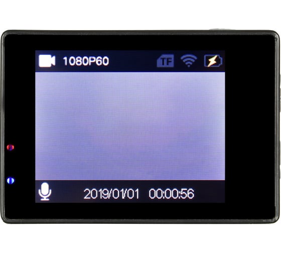 Видеорегистратор DIGMA FreeDrive Action 4K WiFi черный, 8Mpix 2160x3840 2160p, 150 гр. 1132275