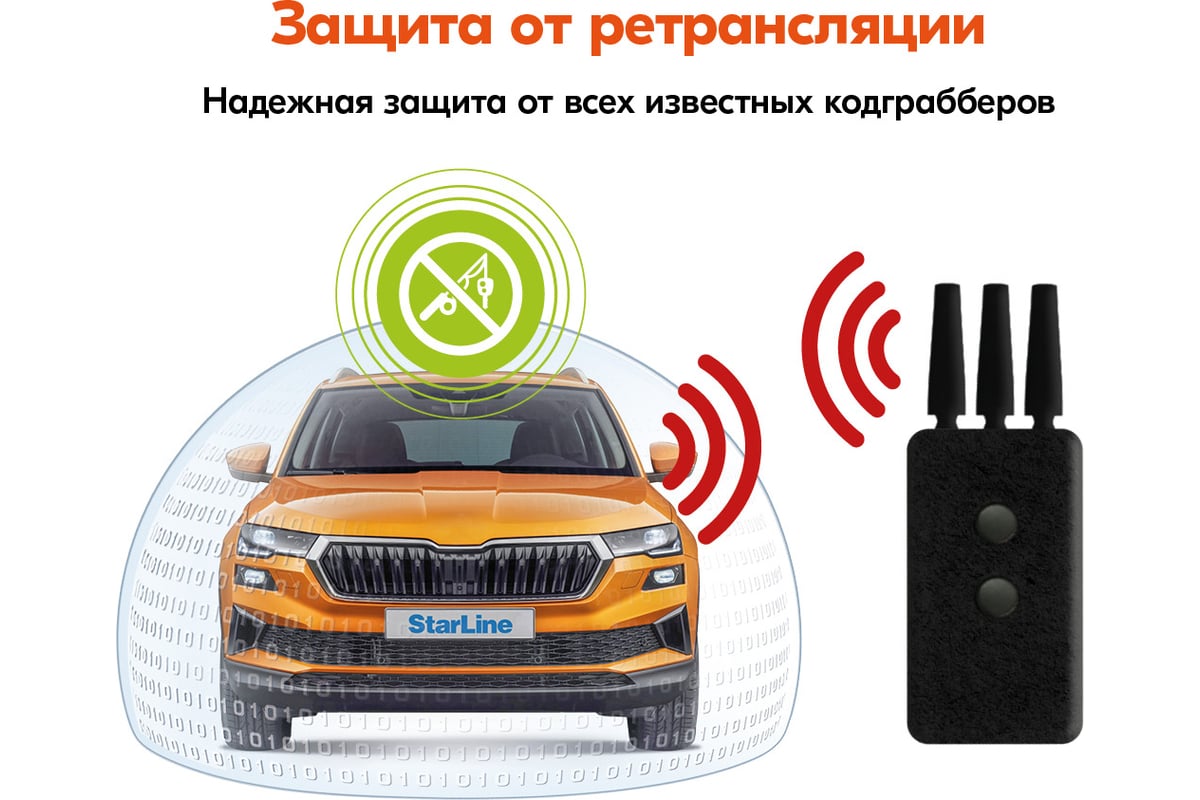 Охранно-телематичекий комплекс StarLine S96 v2 BT 2CAN+4LIN 2SIM GSM 4002891