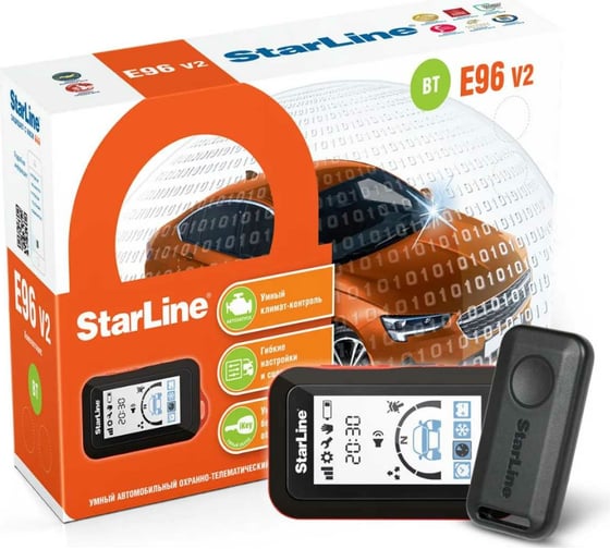 Охранно-телематичекий комплекс StarLine E96 V2 BT 2CAN+4LIN 4003273 1