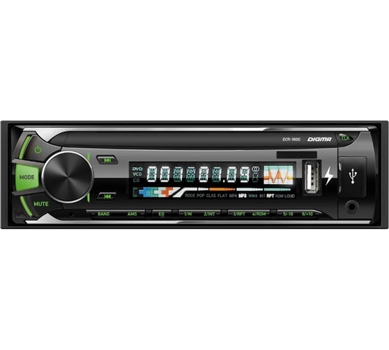 Автомагнитола DIGMA DCR-380G 1DIN 4x45Вт 480591