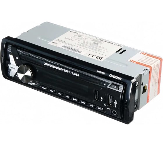 Автомагнитола DIGMA DCR-390R 1DIN 4x45Вт 480595