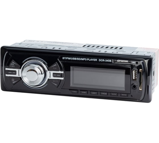 Автомагнитола DIGMA DCR-340B 1DIN 4x45Вт 480581