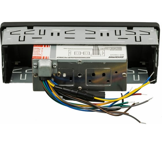 Автомагнитола DCR-110B24 1DIN 4x45Вт DIGMA 480604