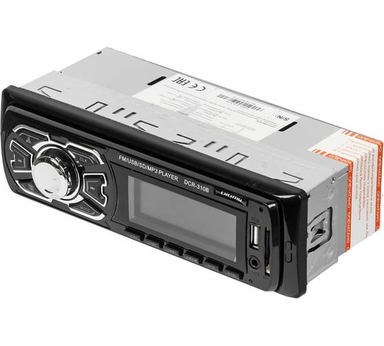 Автомагнитола DIGMA DCR-310B 1DIN 4x45Вт 479898