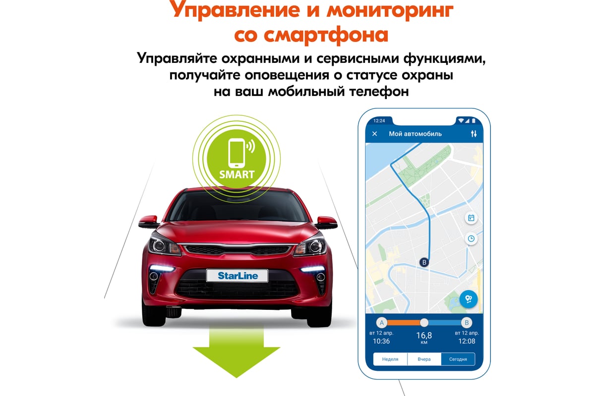  модуль StarLine GSM+GPS Мастер-6 для E66 BT/E96 BT 4003009 .