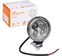 Светодиодная круглая фара Airline 4 LED направленный свет, 12W, 83x83x51, 12/24V ALED003 22376277