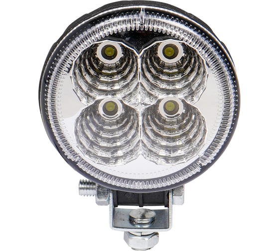 Светодиодная круглая фара Airline 4 LED рассеянный свет, 12W, 83x83x51, 12/24V ALED002