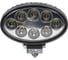 Светодиодная овальная фара Airline 8 LED направленный свет, 24 Вт, 140x86x55 мм, 12/24 В ALED012 2