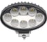 Светодиодная овальная фара Airline 8 LED рассеянный свет, 24 Вт, 140x86x55 мм, 12/24 В ALED013 2