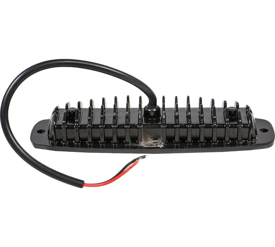 Светодиодная прямоугольная врезная фара Airline 6 LED рассеянный свет, 18 Вт, 185x60x35 мм, 12/24 В ALED007