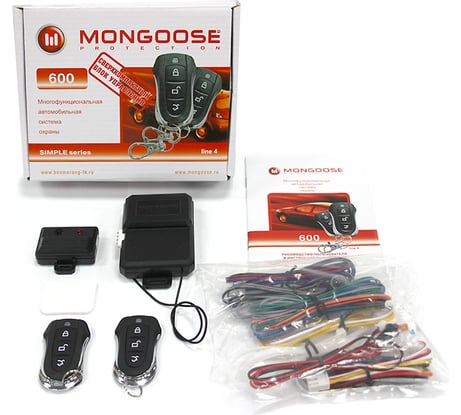 Автосигнализация Mongoose 600 line 4 M600line4