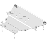 Алюминиевая защита ООО Трио Сервис MOTODOR 5 мм Д, КПП Ford Kuga 2013-2019 30708