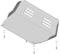 Защита ООО Трио Сервис MOTODOR 5 мм Р Mitsubishi Pajero Sport III с 2016, L200 2015- 31326