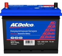 Аккумулятор ACDelco Asia 70-З-L Прямая Полярность 19375469