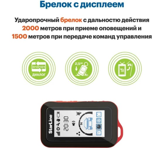 Охранно-телематичекий комплекс StarLine E66 v2 GSM ECO 4004056