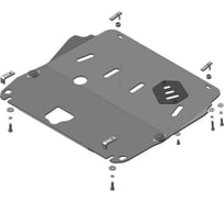 Алюминиевая защита ООО Трио Сервис MOTODOR 5 мм Д, КПП Nissan X-Trail с 2015 г 31412